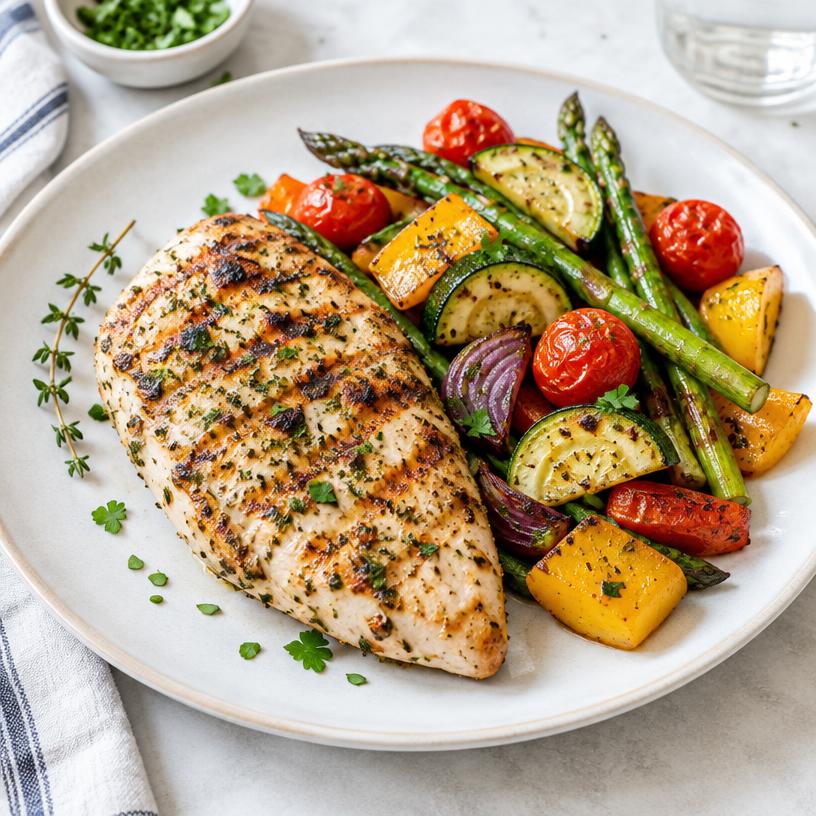 Herb Chicken Plate